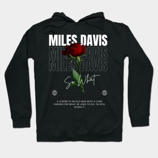 Miles Davis // Flower Hoodie